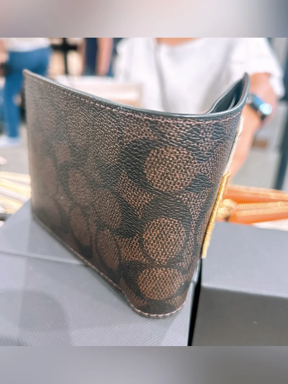 Coach bifold wallet